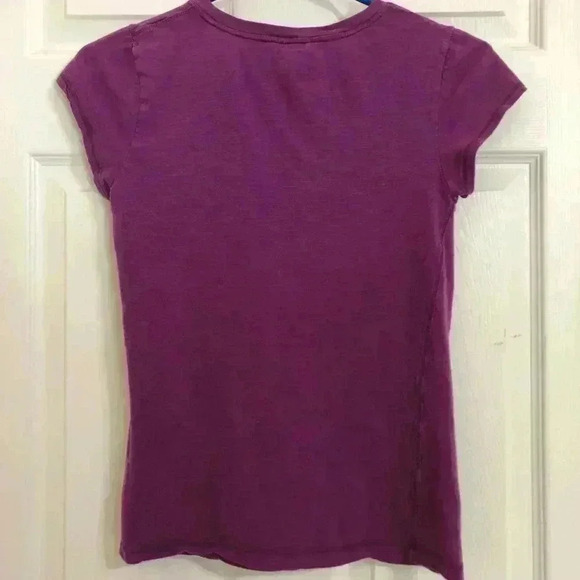 Request Purple Fitted Rainbow T-Shirt  Size Small - Picture 8 of 12